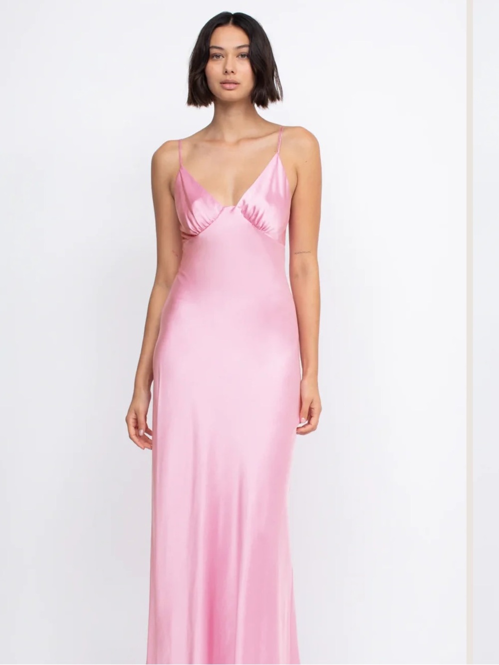 Bec & bridge AMBER V PINK DRESS